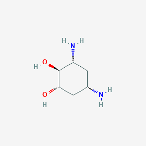 (1S,2S,3R,5S)-3,5-diaminocyclohexane-1,2-diol