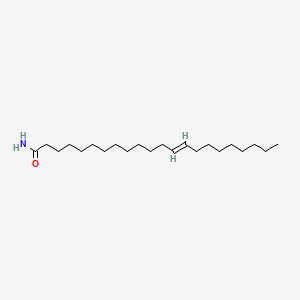 molecular formula C22H43NO B1234216 trans-13-Docosenamide 