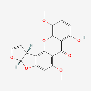 molecular formula C19H14O7 B1234224 5-Methoxysterigmatocystin 