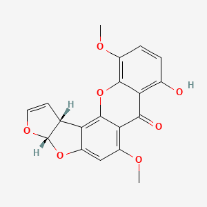(3R,7S)-15-hydroxy-11,18-dimethoxy-6,8,20-trioxapentacyclo[10.8.0.02,9.03,7.014,19]icosa-1,4,9,11,14,16,18-heptaen-13-one
