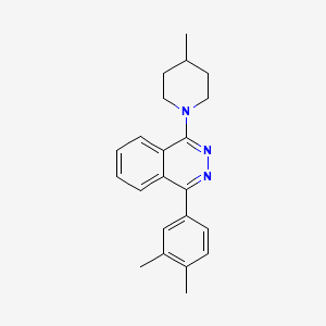 1-(3,4-Dimethylphenyl)-4-(4-methyl-1-piperidinyl)phthalazine