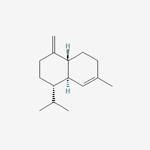 molecular formula C15H24 B1234242 (+)-gamma-Cadinene CAS No. 483-74-9
