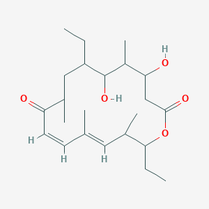 molecular formula C23H38O5 B1234252 Protylonolide CAS No. 74758-60-4