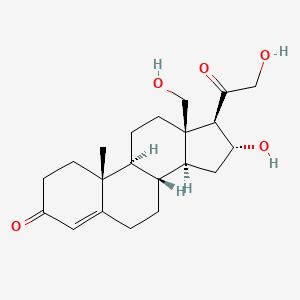 molecular formula C21H30O5 B1234305 16,18-DH-Doca CAS No. 42280-41-1