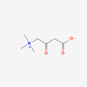 molecular formula C7H13NO3 B1234330 3-Dehydrocarnitine CAS No. 10457-99-5