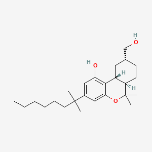 molecular formula C25H40O3 B1234344 HU 243 CAS No. 140835-14-9