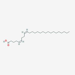 molecular formula C26H48O2 B1234345 (5Z,9Z)-5,9-hexacosadienoic acid 