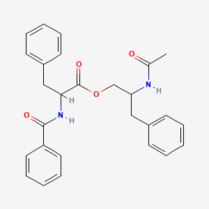 molecular formula C27H28N2O4 B1234346 Patriscabratine 