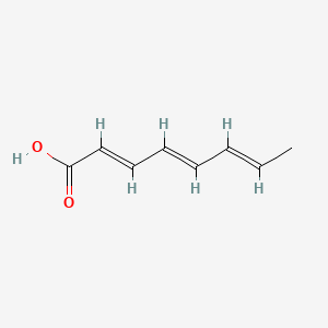 molecular formula C8H10O2 B1234353 2,4,6-Octatrienoic acid CAS No. 5205-32-3