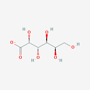 molecular formula C6H11O7- B1234356 D-galactonate 