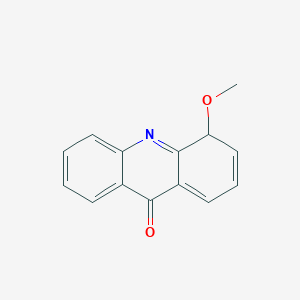 molecular formula C14H11NO2 B12343569 4-methoxy-4H-acridin-9-one 