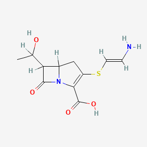 molecular formula C11H14N2O4S B1234383 Olivanic acid CAS No. 64761-66-6