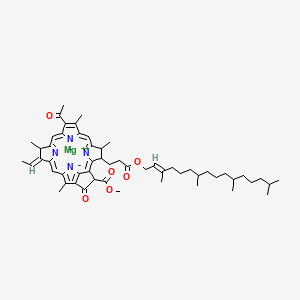 molecular formula C55H72MgN4O6 B1234397 Bacteriochlorophyll B CAS No. 53199-29-4
