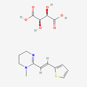 molecular formula C15H20N2O6S B1234408 Pyrantel Tartrate CAS No. 33401-94-4