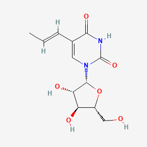 1-Arabinofuranosyl-5-(1-propenyl)uracil