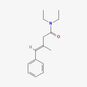 N,N-Diethyl-3-methyl-4-phenyl-3-butenamide