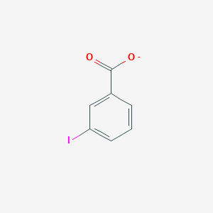 molecular formula C7H4IO2- B1234465 3-Iodobenzoate CAS No. 7229-06-3