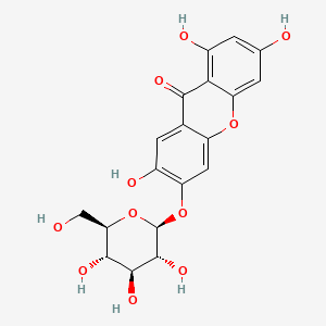 molecular formula C19H18O11 B1234472 三萜皂苷 CAS No. 82855-00-3
