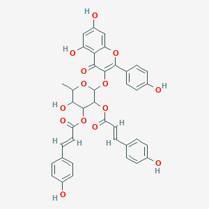 molecular formula C39H32O14 B1234484 Platanoside 