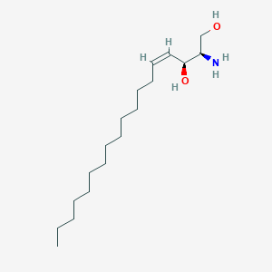 molecular formula C18H37NO2 B1234487 (2R,3S,4Z)-2-aminooctadec-4-ene-1,3-diol 