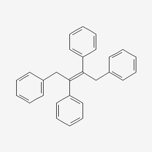 molecular formula C28H24 B1234493 1,2,3,4-Tetraphenyl-2-butene 