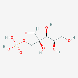 molecular formula C6H13O9P B1234499 D-hamamelose 2(1)-(dihydrogen phosphate) 