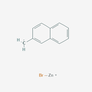 molecular formula C11H9BrZn B123452 (2-Naphthyl)methylzinc bromide CAS No. 152329-44-7