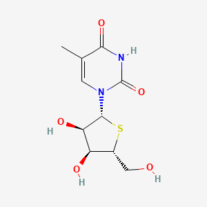 1-(4'-Thio-beta-ribofuranosyl)thymine