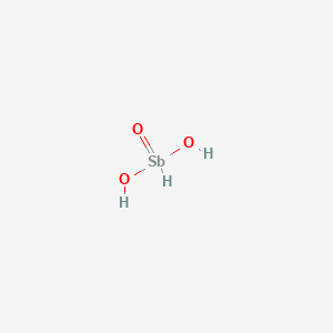 molecular formula H3O3S B1234532 锑酸 