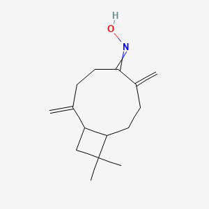 11,11-Dimethyl-4,8-dimethylene-5-bicyclo[7.2.0]undecanone oxime