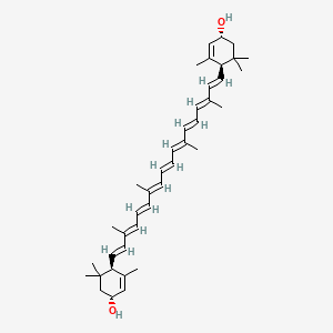 molecular formula C40H56O2 B1234549 Lactucaxanthin CAS No. 78306-12-4