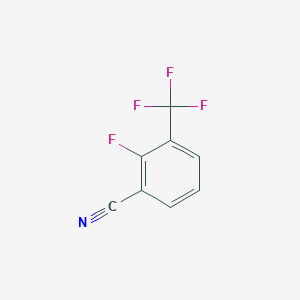 molecular formula C8H3F4N B123455 2-氟-3-(三氟甲基)苯甲腈 CAS No. 146070-35-1