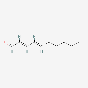 molecular formula C10H16O B1234556 2,4-Decadienal CAS No. 2363-88-4