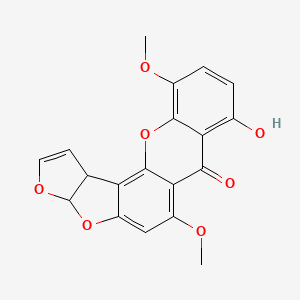 molecular formula C19H14O7 B1234570 5-Methoxysterigmatocystin 