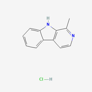 molecular formula C12H11ClN2 B1234577 哈曼盐酸盐 CAS No. 21655-84-5