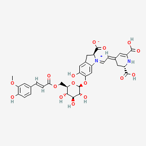 molecular formula C34H34N2O16 B1234585 Gomphrenin-V CAS No. 16955-52-5