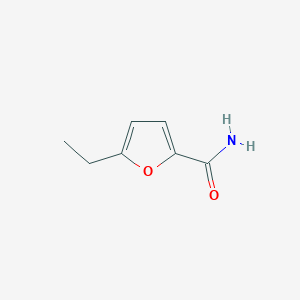 molecular formula C7H9NO2 B012346 5-Ethylfuran-2-carboxamide CAS No. 102074-22-6