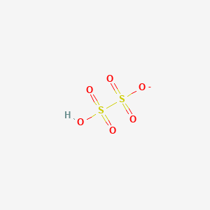 molecular formula HO6S2- B1234606 Dithionate(1-) 