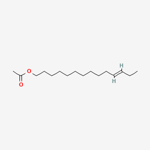 molecular formula C16H30O2 B1234614 trans-11-Tetradecenyl acetate CAS No. 26532-95-6