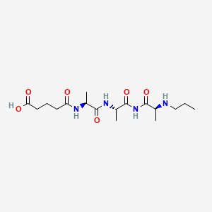 Glutaryl-alanyl-alanyl-alanyl-propylamide