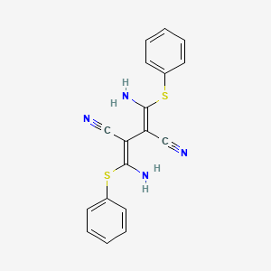 1,4-Diamino-2,3-dicyano-1,4-bis(phenylthio)butadiene