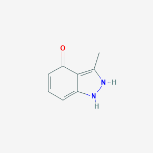 molecular formula C8H8N2O B123466 3-Methyl-1H-indazol-4-ol CAS No. 149071-05-6