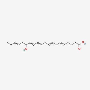 15-Hydroxyicosa-5,8,11,13,17-pentaenoic acid