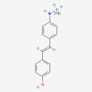 [11C]4-N-methylamino-4-hydroxystilbene