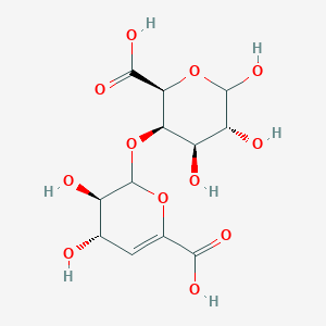 4-(4-deoxy-D-gluc-4-enosyluronic acid)-D-galacturonic acid