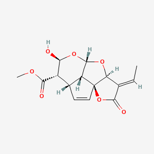 molecular formula C15H16O7 B1234739 Allamandin 