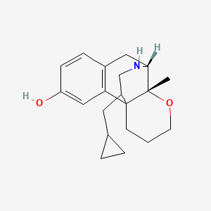 molecular formula C20H27NO2 B1234745 14-Methyl-8-oxacyclorphan CAS No. 56420-47-4