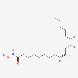 molecular formula C18H33NO2 B1234757 linoleyl hydroxamic acid CAS No. 29204-26-0