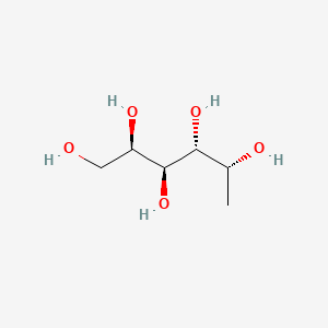 molecular formula C6H14O5 B1234759 6-Deoxyaltritol CAS No. 51607-21-7