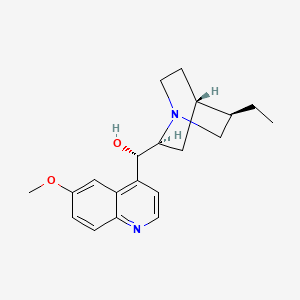molecular formula C20H26N2O2 B1234772 hydroquinidine 